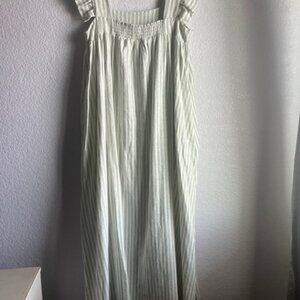 A New Day - Long Stripped Dress